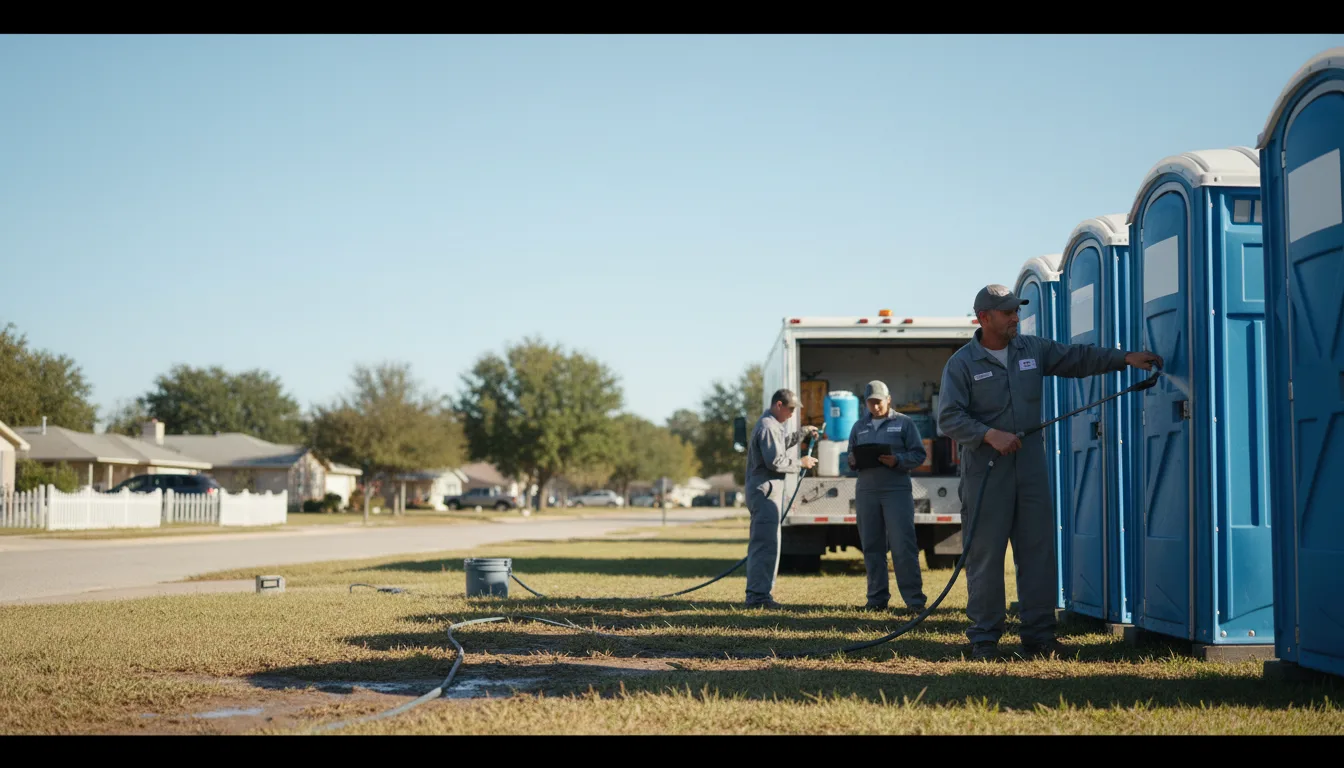 Long-Term Portable Toilet Rental in Gray, GA near me
